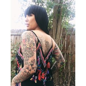 Meraki handkerchief dress. Floral